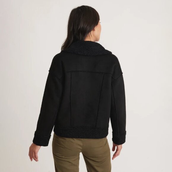 Marine Layer Quebec Sherpa Jacket - Black - Picture 4 of 4